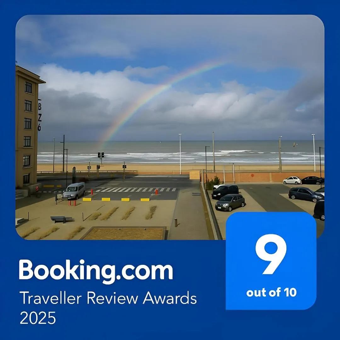 Splendid Seaview - Ostend Luxury Studio 4 Persons At Beach And Sea